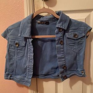 Cropped demon jacket